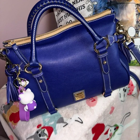 Dooney & Bourke Amethyst Penrose Satchel - Picture 5 of 16
